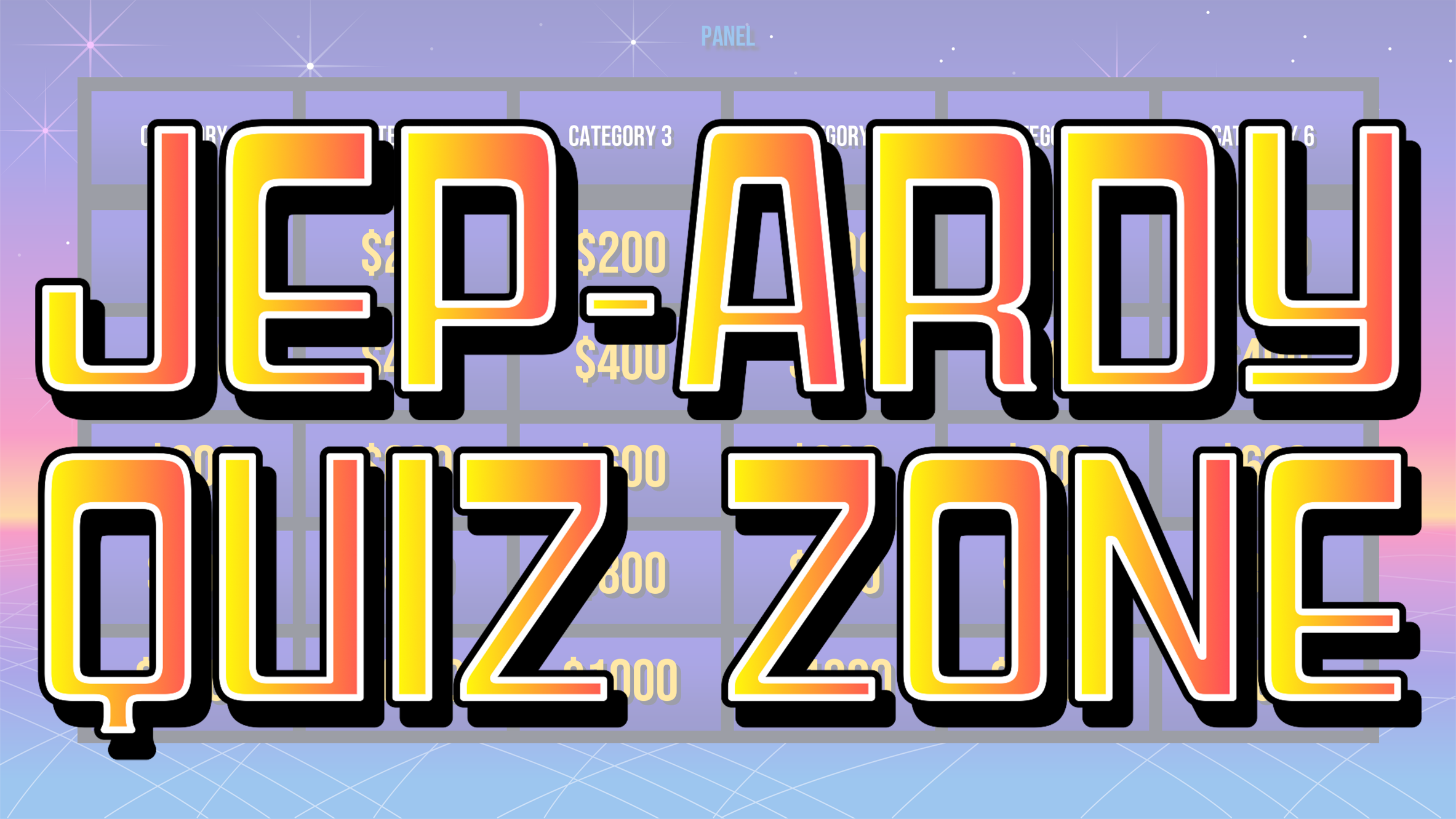 Jeopardy Quiz Zone Logo